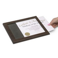 Walnut Slip-In Certificate Plaque (10 1/2"x13")